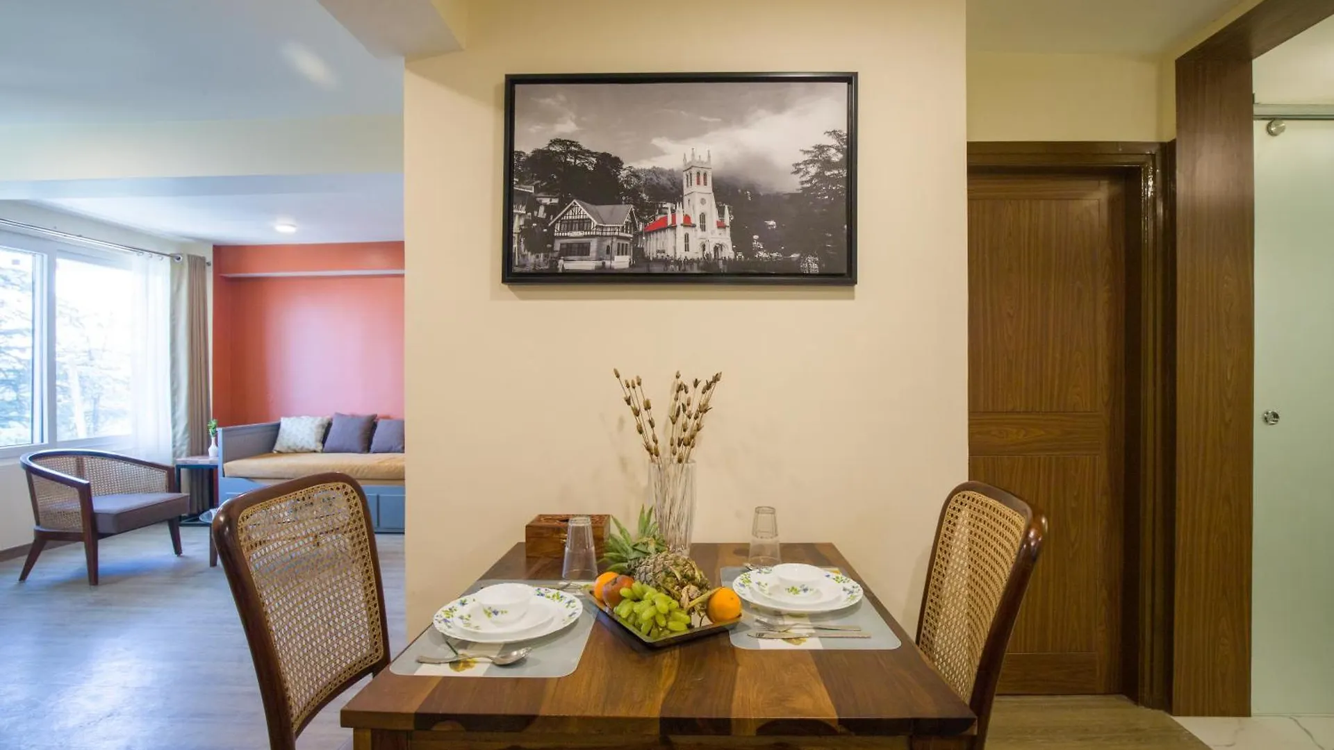 Alaya Stays Premium 1 Bhk - Baljees Melville Utopia Shimla Hindistan