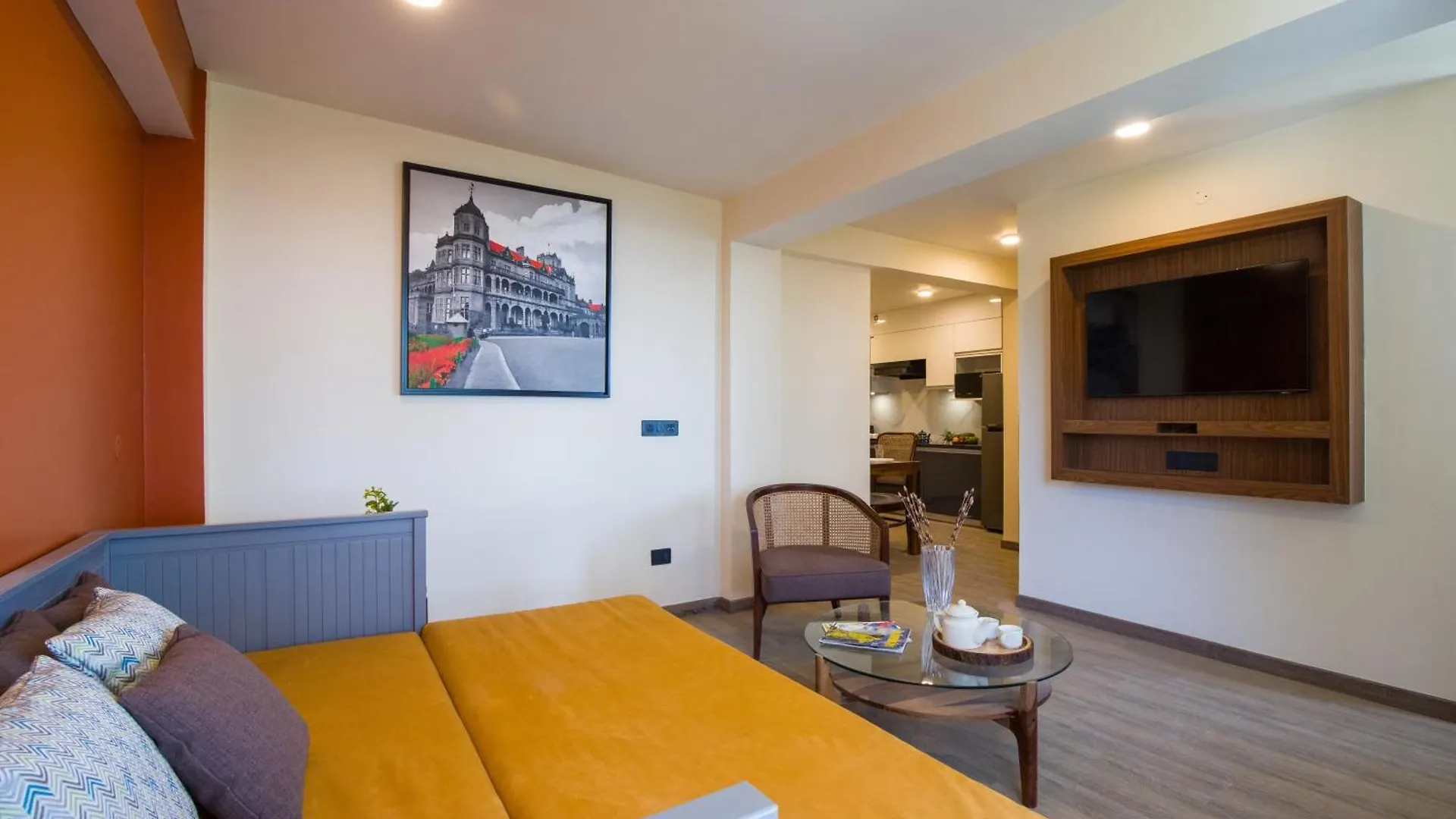 Alaya Stays Premium 1 Bhk - Baljees Melville Utopia Shimla Hindistan